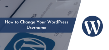 how to change username in wordpress
