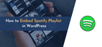 how to embed a spotify playlist in wordpress