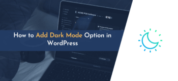 adding dark mode in wordpress