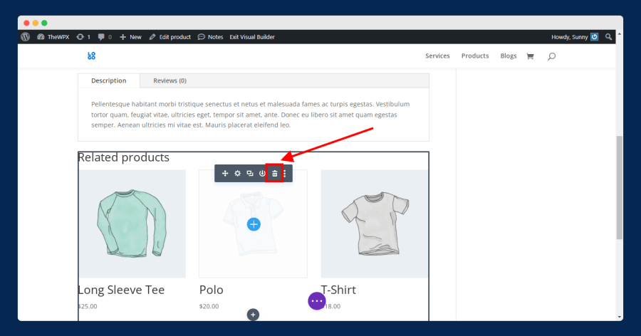 remove related products, remove similar products